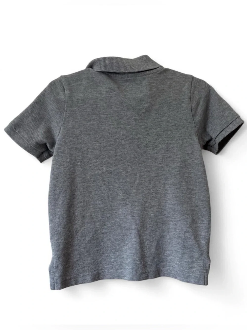 Toddler 3T 100% Cotton Short Sleeve Polo Collared Light Gray Children’s Place